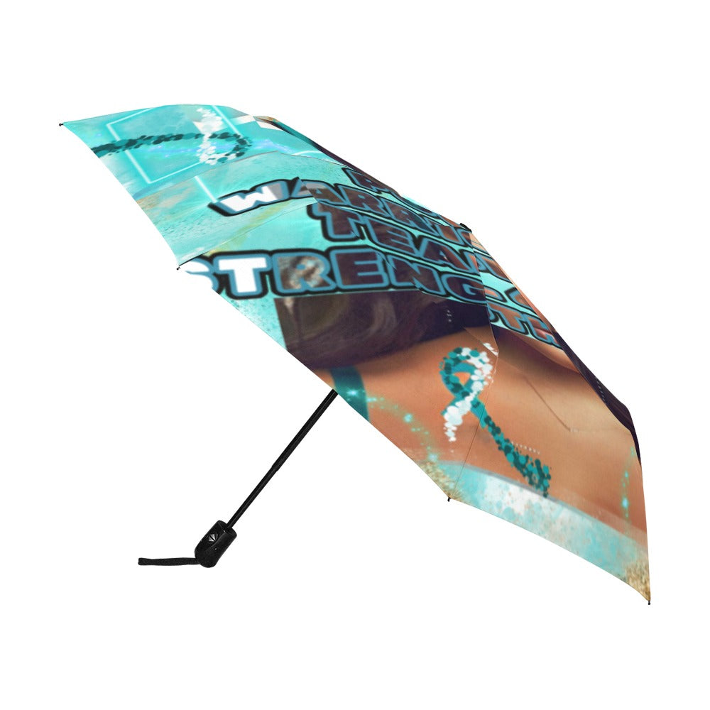 PCOS Warrior Anti-UV Auto-Foldable Umbrella (U09)