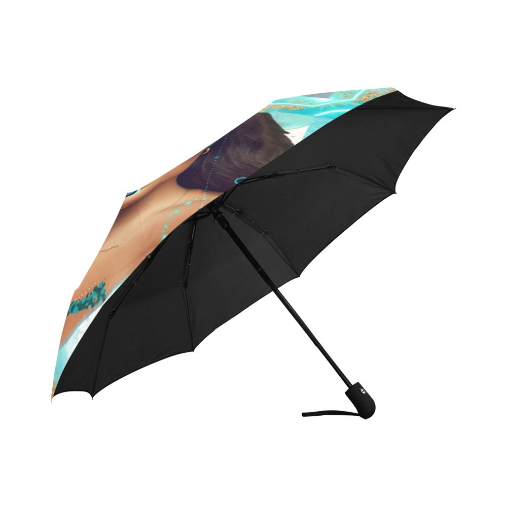 PCOS Warrior Anti-UV Auto-Foldable Umbrella (U09)