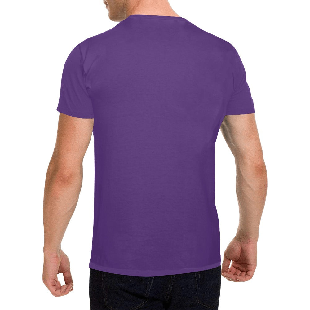 Clemson Bleed Orange and Purple Tee (Front Printing Only)