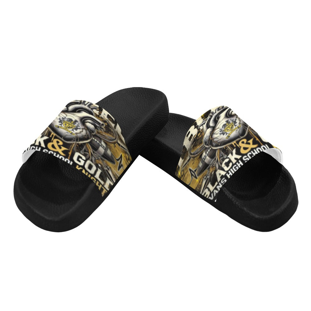 Evans High School Knights Men's Slide Sandals