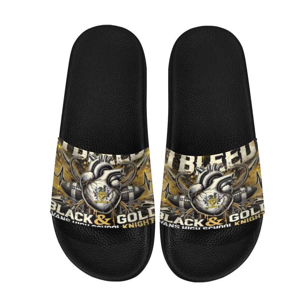 Evans High School Knights Men's Slide Sandals