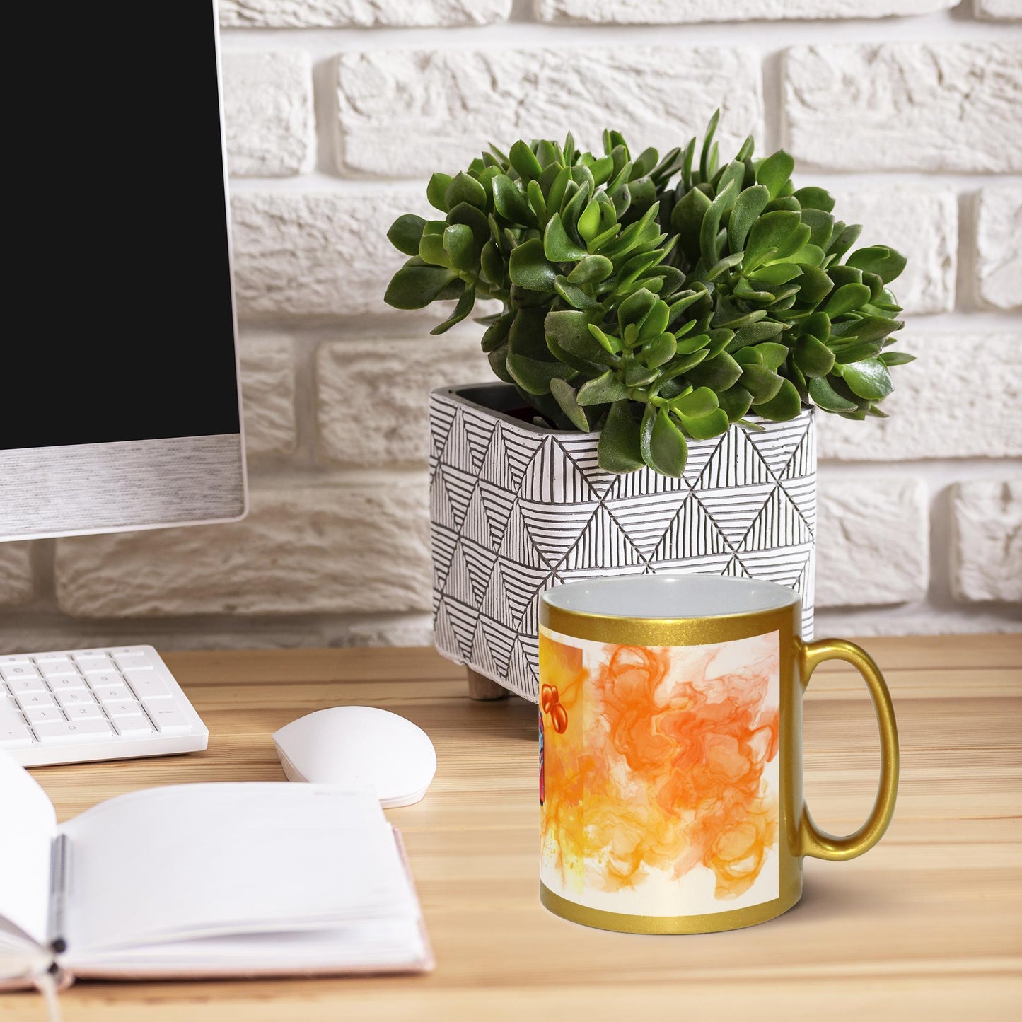 Crush Leukemia Metallic Mug