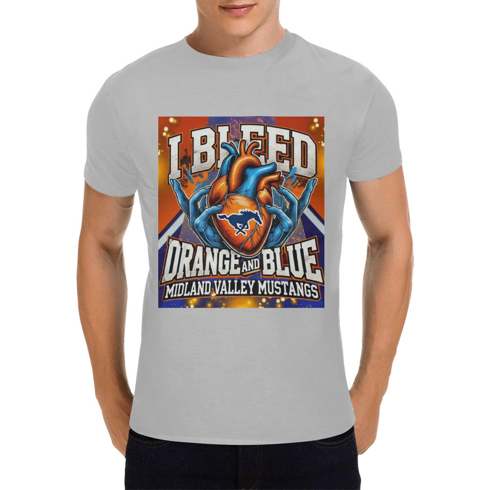 Midland Valley Men's T-Shirt in USA Size (Front Printing Only)