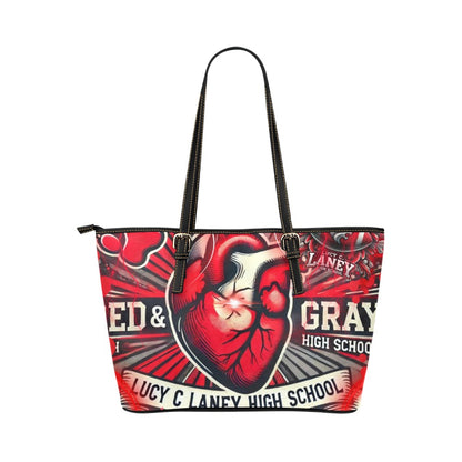 BLEED LANEY (2) Leather Tote Bag/Large