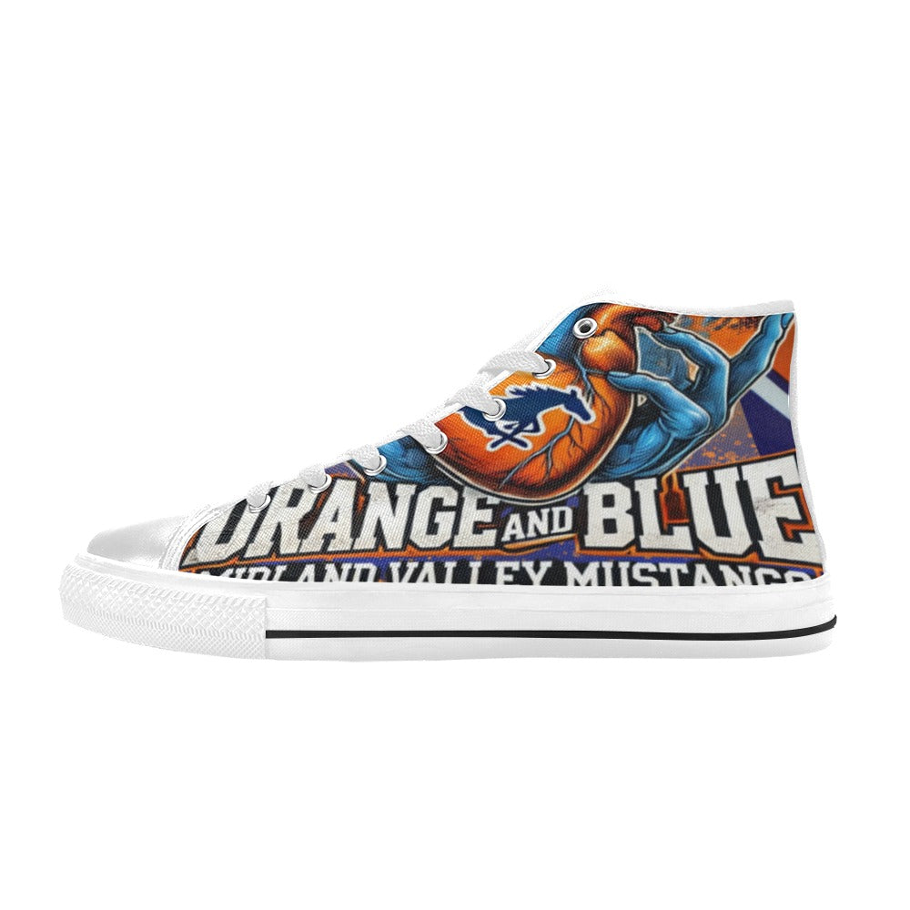 Midland Valley Men's High Top Canvas Shoes