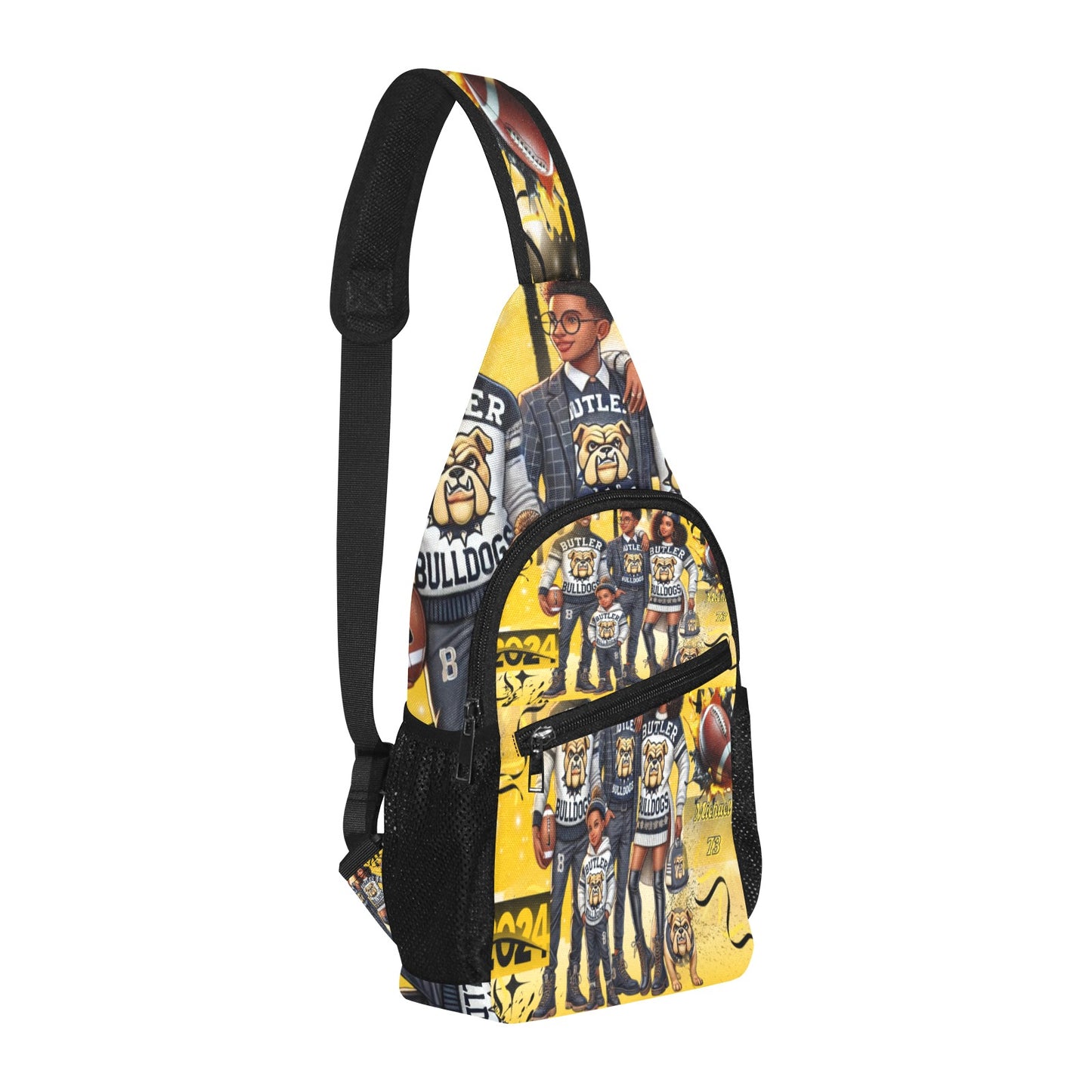 Butler High School Bulldogs bag All Over Print Chest Bag
