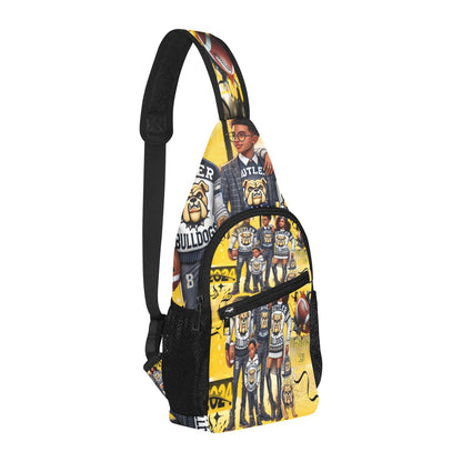 Butler High School Bulldogs bag All Over Print Chest Bag