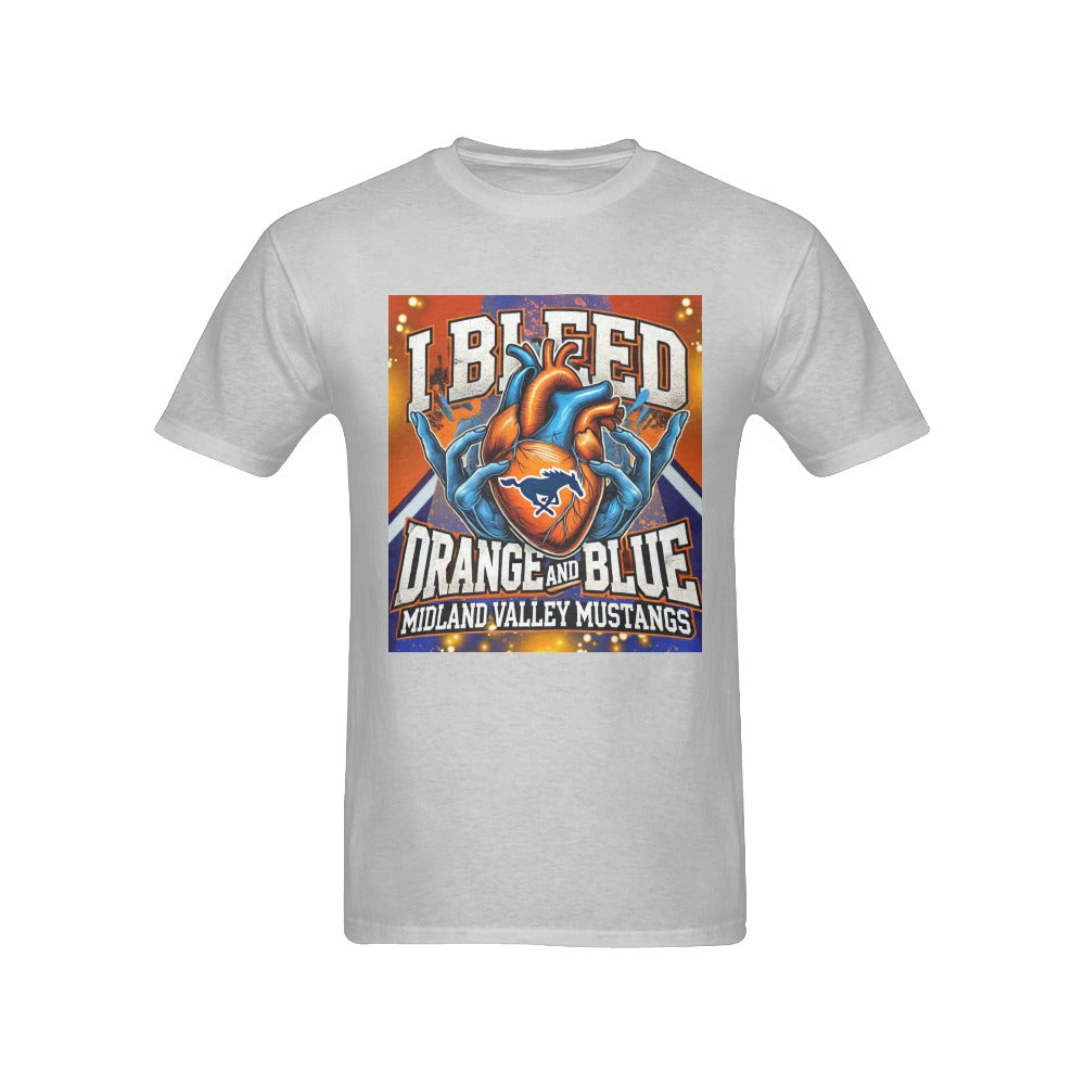 Midland Valley Men's T-Shirt in USA Size (Front Printing Only)