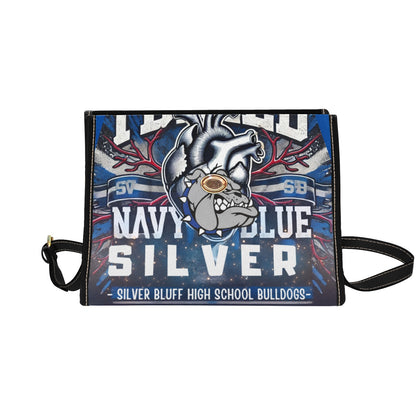 Silver Bluff Purse Waterproof Canvas Bag-Black (All Over Print)