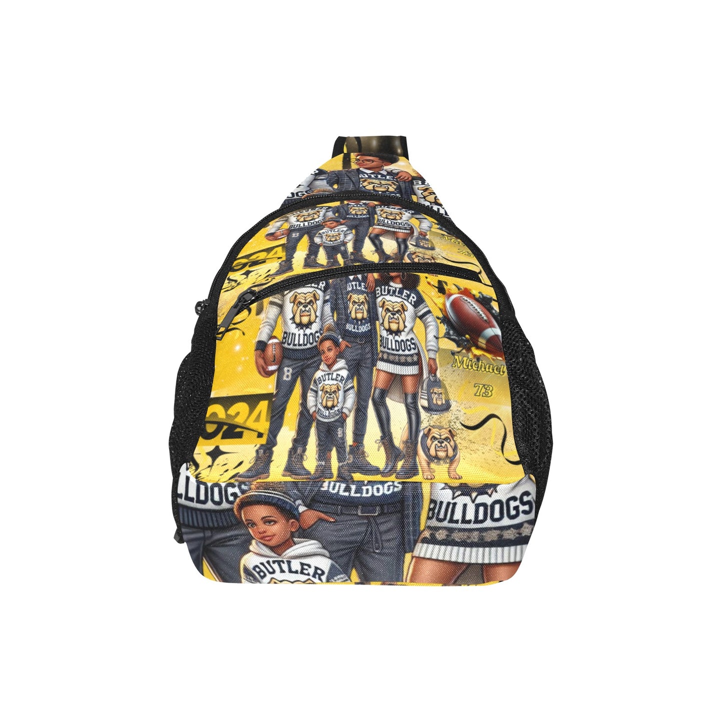 Butler High School Bulldogs bag All Over Print Chest Bag