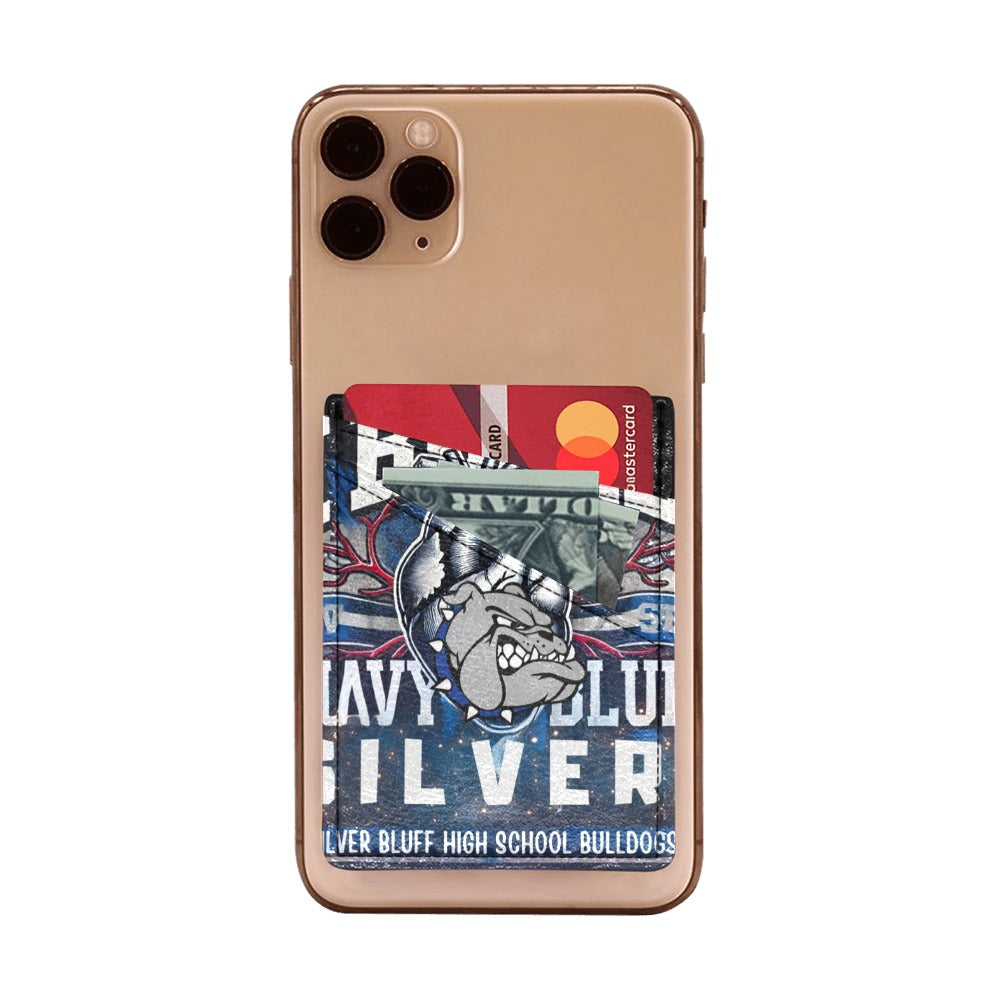 Silver Bluff Cell phone CC holder Cell Phone Card Holder