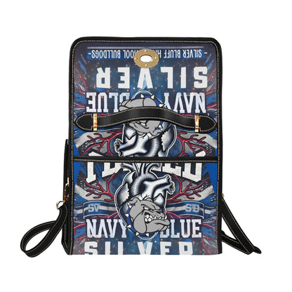 Silver Bluff Purse Waterproof Canvas Bag-Black (All Over Print)