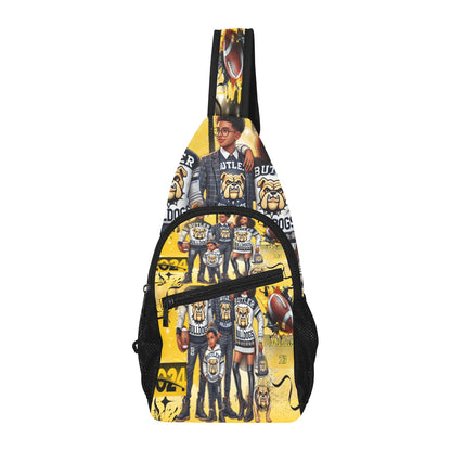 Butler High School Bulldogs bag All Over Print Chest Bag