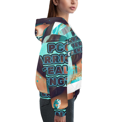 PCOS Warrior Women's All Over Print Hoodie (Model H61)