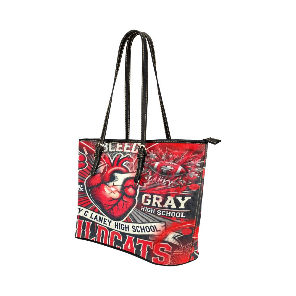 BLEED LANEY (2) Leather Tote Bag/Large