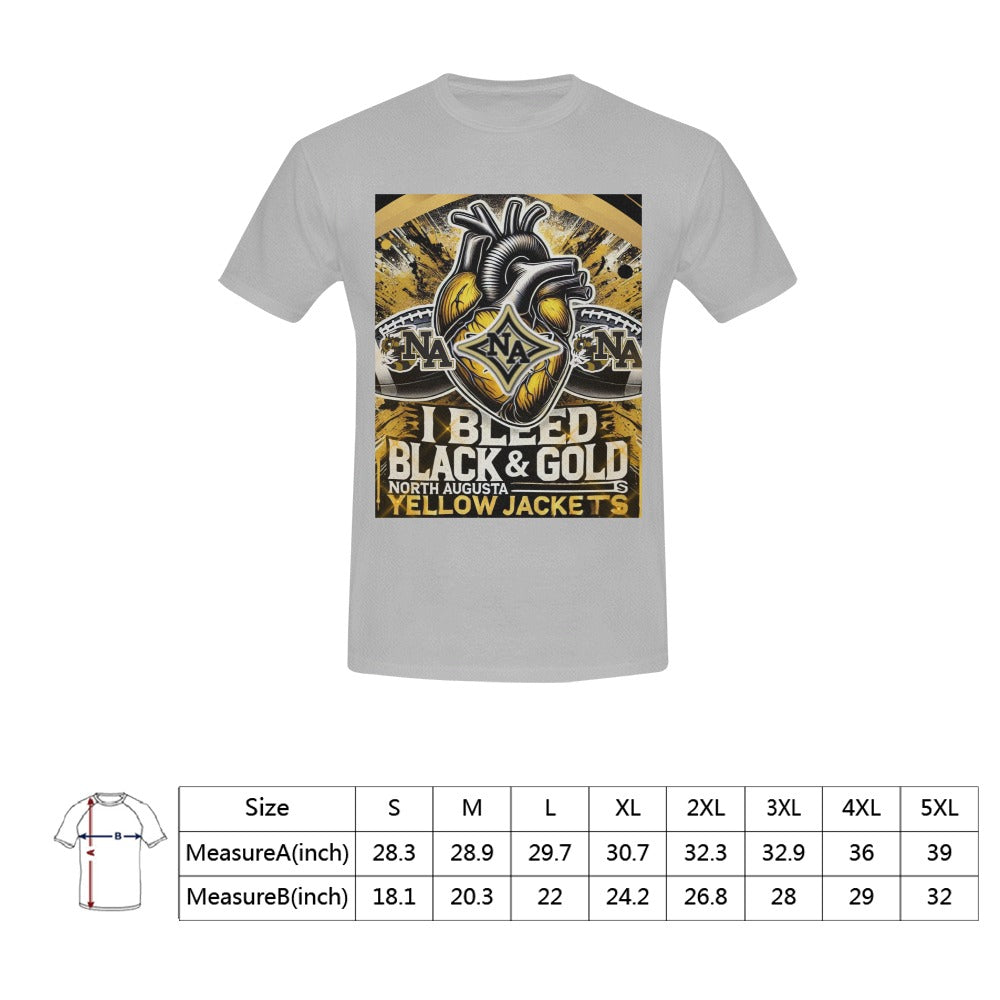 North Augusta Men's T-Shirt in USA Size (Front Printing Only)