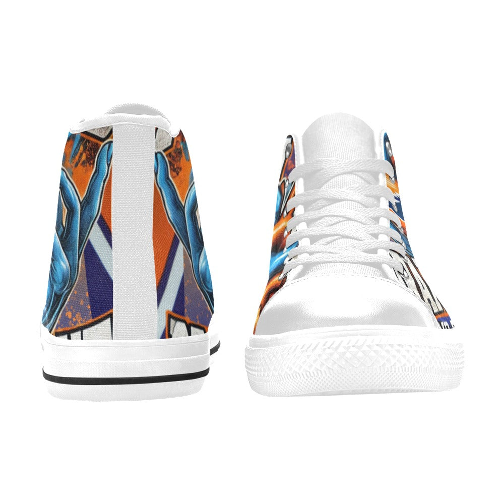 Midland Valley Men's High Top Canvas Shoes