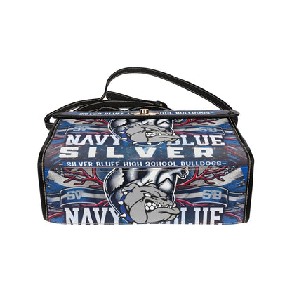 Silver Bluff Purse Waterproof Canvas Bag-Black (All Over Print)