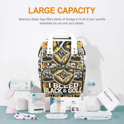 North Augusta Multi-Function Backpack/Diaper Bag-New