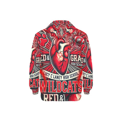 BLEED LANEY  (2) Men's Long Sleeve Fleece Hoodie