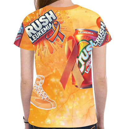 Crush Leukemia New All Over Print T-shirt for Women